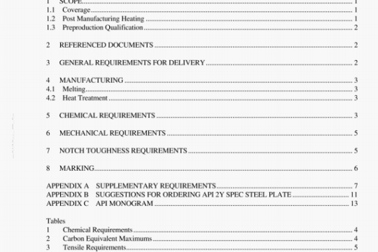 API SPEC 2Y:2006 pdf download