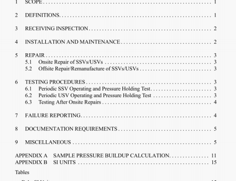 API RP 14H:2007 pdf download