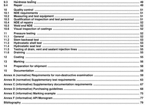 API 6D:2009 pdf download